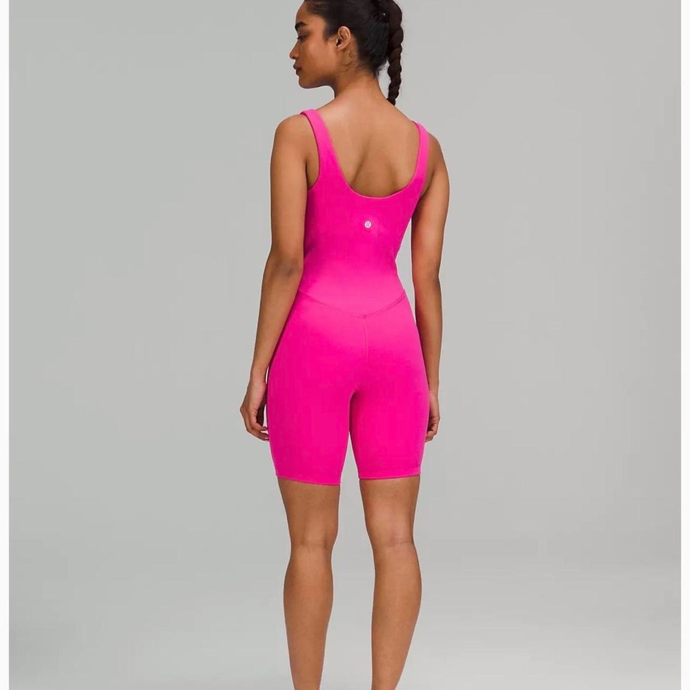 Lululemon Align Sonic Pink Bodysuit NWOT